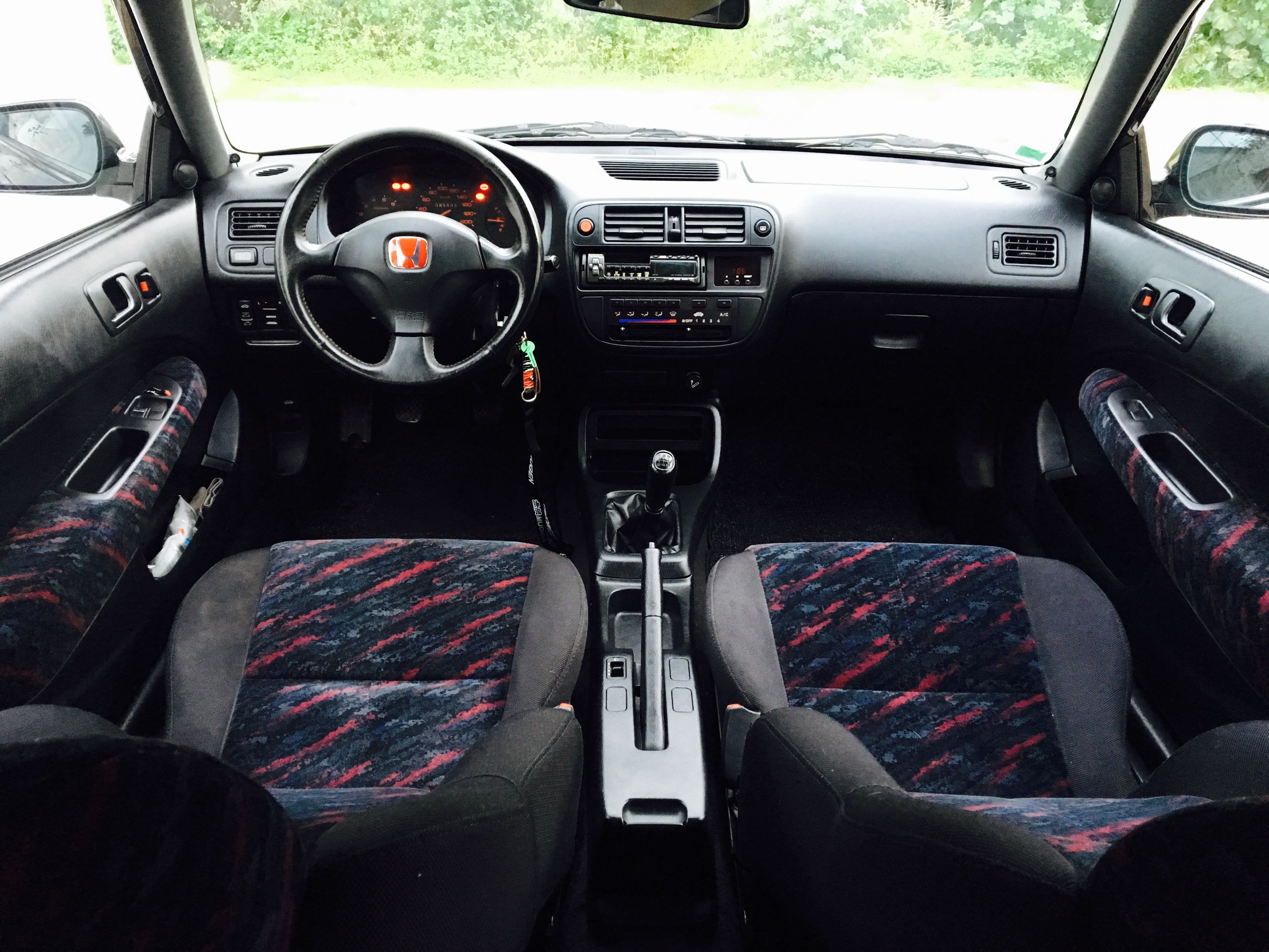 The design of the EK interior is pretty standard fare for an economy car at...