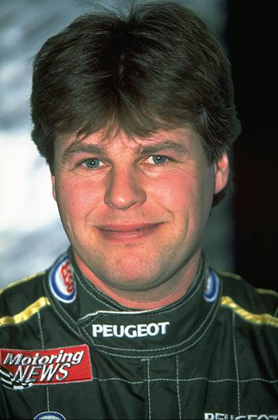 mar-1997-a-portrait-of-tim-harvey-of-esso-ultron-team-peugeot-406-at-picture-id1913895