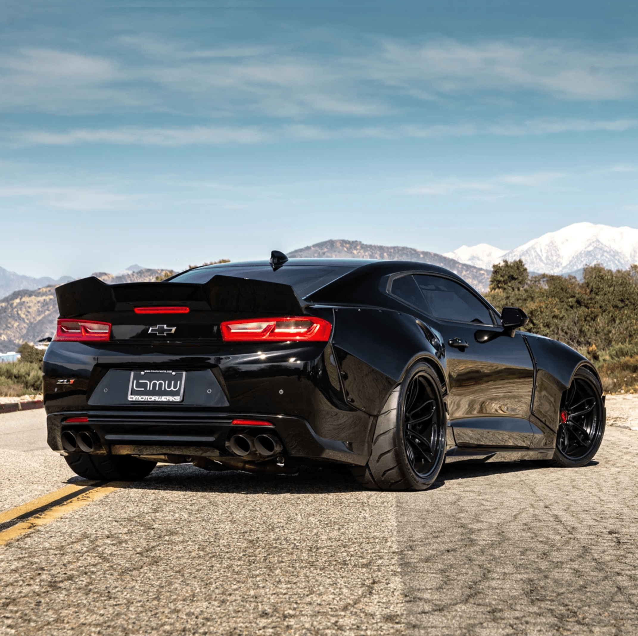 2016 - 18 Chevy Camaro LT/RS/SS 4-Piece Wide Body Kit ...