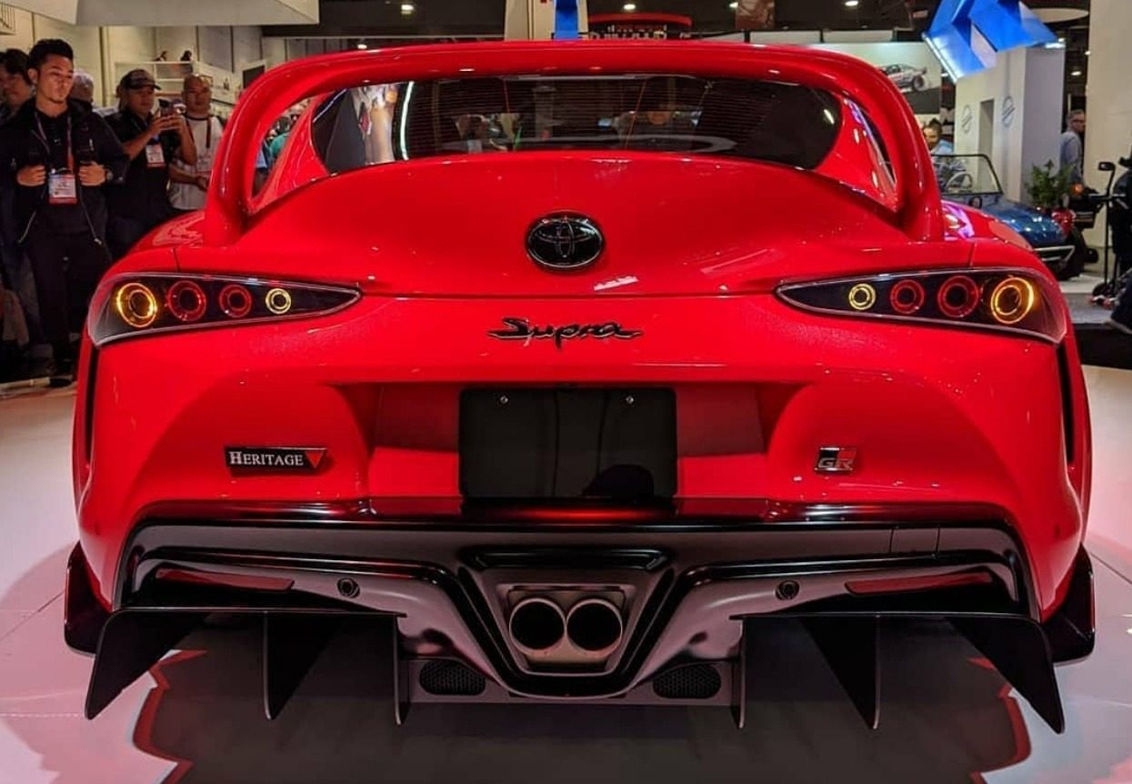 It is a part of the Heritage Kit made by Toyota for the Supra first shown a...