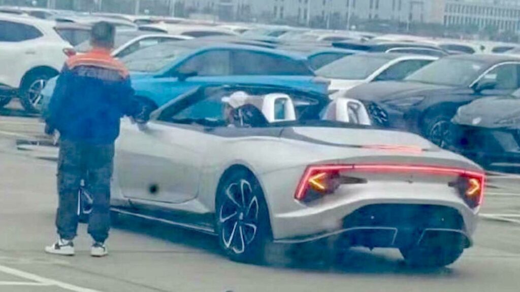 MG’s Cyberster Electric Sports Car Spotted Undisguised