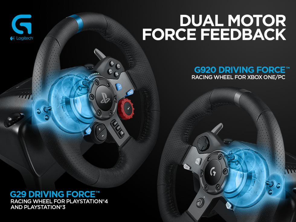 Buy Logitech Gaming G29 Driving Force Steering wheel PC, PlayStation 3,  PlayStation 4, PlayStation 5 Black