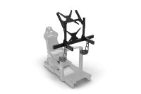 Cockpit-Mounted Dual (2) Monitor Stand – Up to 80" Display for Sim Racing, Flight Simulation & Truck Simulators, view 5