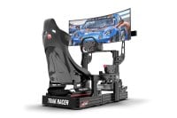 Cockpit-Mounted Single Monitor Stand for Sim Racing and Flight Simulation