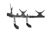 Cockpit-Mounted Triple (3) Monitor Stand – Up to 45" Displays for Sim Racing, Flight Simulation & Truck Simulators, view 4