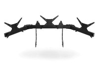 Cockpit-Mounted Triple (3) Monitor Stand – Up to 45" Displays for Sim Racing, Flight Simulation & Truck Simulators, view 6