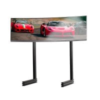 Elite Freestanding Single Monitor Stand - Black Edition, view 2