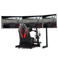 Elite Freestanding Triple Monitor Stand Black Edition, view 5