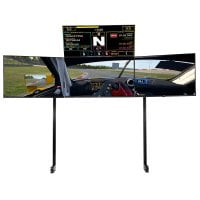 Elite Quad Monitor Stand Black Edition, view 2