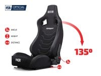 ERS4 Elite Reclining Seat - Fabric & SimAero Mesh Edition, view 7