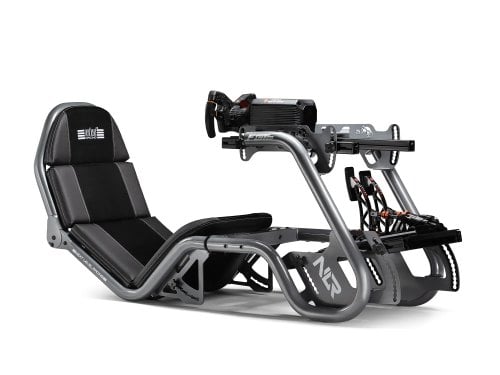F-GT Pro Formula and GT Racing Simulator Cockpit Grey Edition