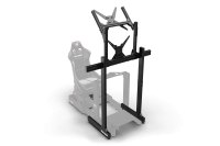 Freestanding Dual (2) Monitor Stand – Up to 80" Display for Sim Racing, Flight Simulation & Truck Simulators, view 6