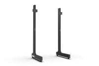 Freestanding Monitor Stand Leg Support Kit with Rubber Floor Protectors, view 2