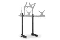 Freestanding Monitor Stand Leg Support Kit with Rubber Floor Protectors