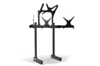 Freestanding Quad (4) Monitor Stand – Up to 45" Displays for Sim Racing, Flight Simulation & Truck Simulators, view 2