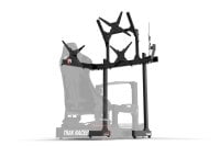 Freestanding Quad (4) Monitor Stand – Up to 45" Displays for Sim Racing, Flight Simulation & Truck Simulators, view 6