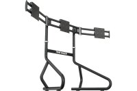 Freestanding Triple (3) Monitor Stand – 22" to 32" Displays for Sim Racing, Flight Simulation & Truck Simulators, view 5