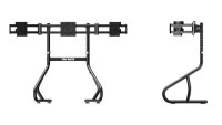 Freestanding Triple (3) Monitor Stand – 22" to 32" Displays for Sim Racing, Flight Simulation & Truck Simulators, view 7