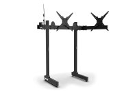 Freestanding Triple (3) Monitor Stand - Up to 45" Displays for Sim Racing, Flight Simulation & Truck Simulators, view 4
