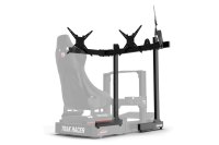 Freestanding Triple (3) Monitor Stand - Up to 45" Displays for Sim Racing, Flight Simulation & Truck Simulators, view 5