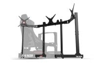 Freestanding Triple (3) Monitor Stand with Extra Leg Supports - Up to 55" Displays for Sim Racing, Flight Simulation & Truck Simulators, view 6