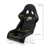 GT Cockpit Seat (White), view 4
