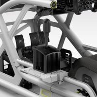 GT Cockpit Shifter Mount - Left (White), view 3