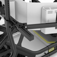 GT Cockpit Triple Monitor Expansion Kit - Black, view 7