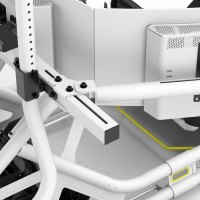 GT Cockpit Triple Monitor Expansion Kit - White, view 7