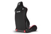 RE2 Dual-Lock Reclining Sim Racing Seat - Black/Red Leather-Style (Seat Only), view 2