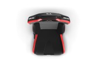RE2 Dual-Lock Reclining Sim Racing Seat - Black/Red Leather-Style (Seat Only), view 6