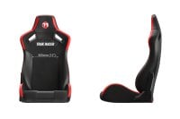 Recliner Sim Racing Seat - Premium Leather/Alcantara-Style Adjustable Seat (Seat Only), view 2