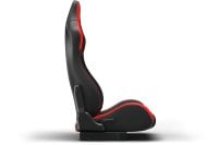 Recliner Sim Racing Seat - Premium Leather/Alcantara-Style Adjustable Seat (Seat Only), view 3