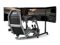 Round Tube Freestanding Triple Monitor Stand, view 5