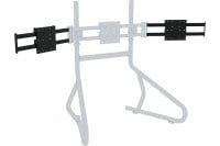 Side Arms for Triple Monitor Stands - Suitable for 2 x 22" to 32" Monitors, view 2