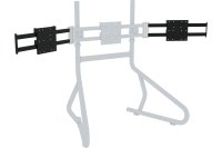 Side Arms for Triple Monitor Stands - Suitable for 2 x 30" to 45" Monitors, view 2