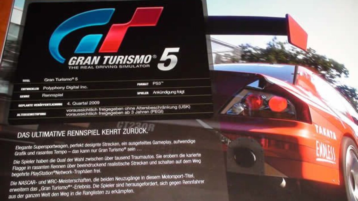 Gran turismo 5 ps3