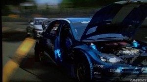 Damaged Impreza WRC