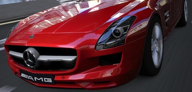 gran turismo 5 mercedes sls amg screenshot