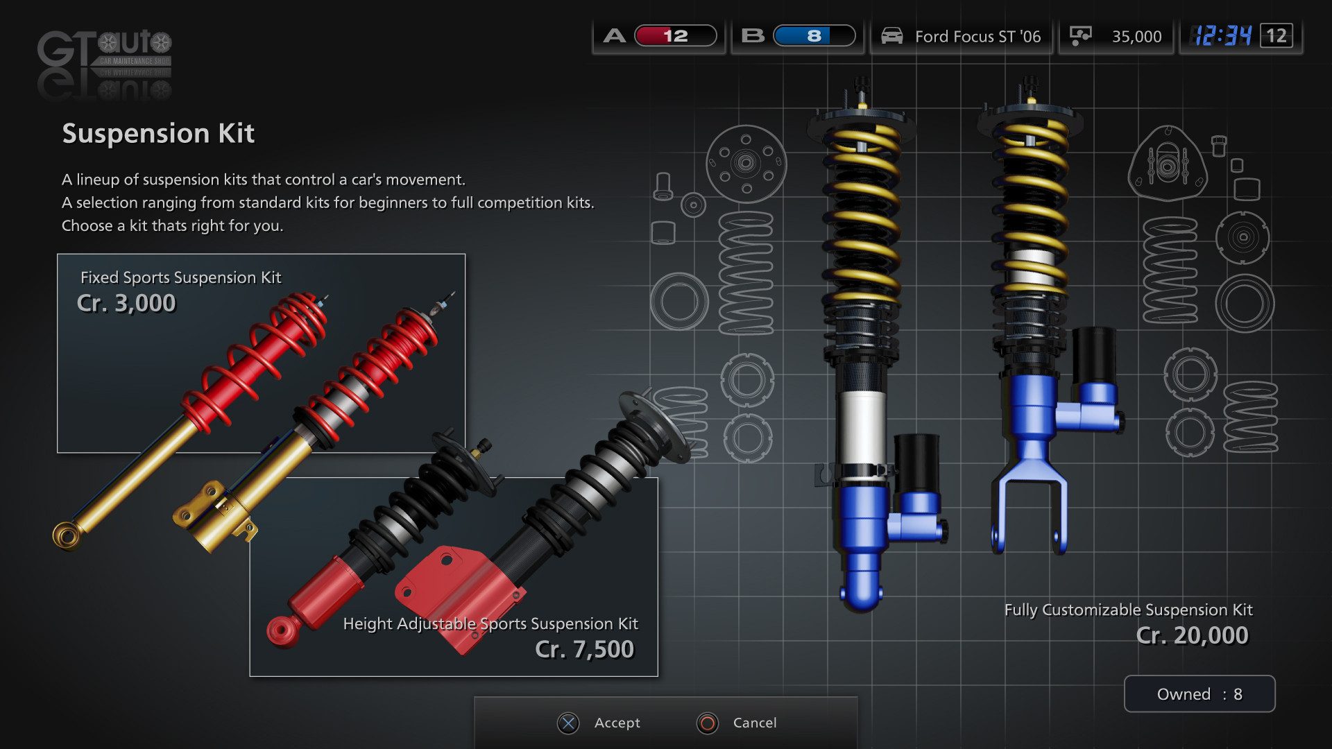 I fully recreated the Gran Turismo 4 car selection screen in 3D