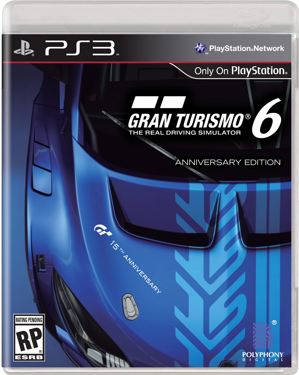 gran turismo 6 anniversary edition box