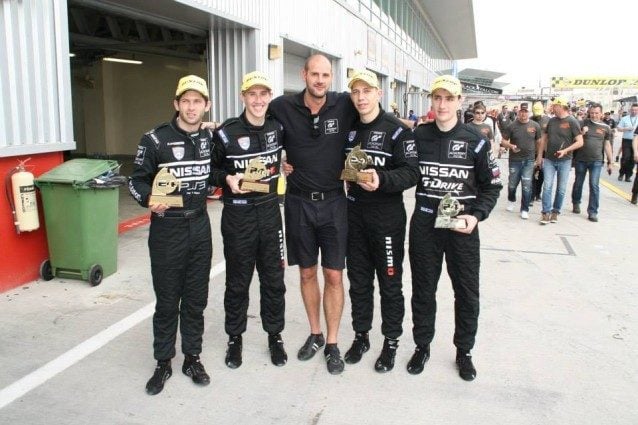 2014 24 hours of dubai gt academy trophies