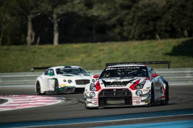 Nick McMillen paul ricard blancpain endurance test gt-r gt3 (2)