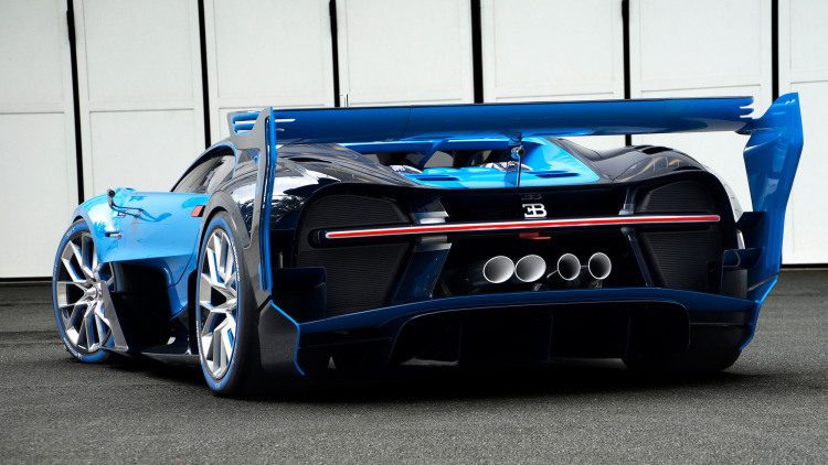 Bugatti Shows Off A Life Sized Vision Gt Replica