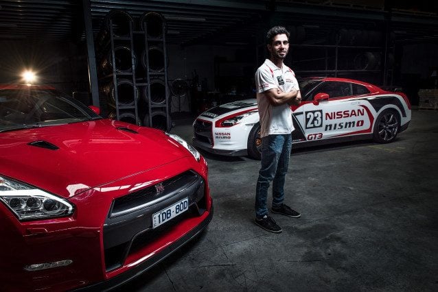 GT Academy winner and Nissan NISMO Athlete Matt Simmons