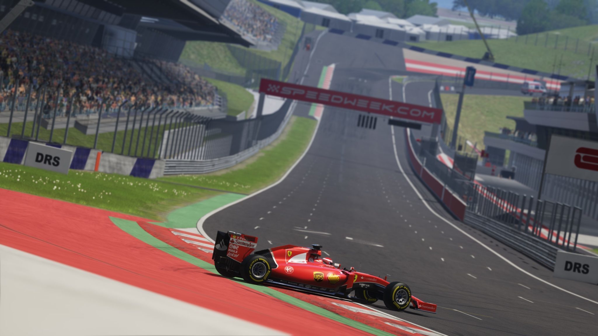 Assetto Corsa Attacking The Red Bull Ring With The Ferrari Sf15 T Gtplanet