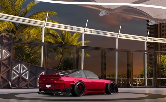 Widebody kits from popular companies like Rocket Bunny and Liberty Walk will be available on select cars.