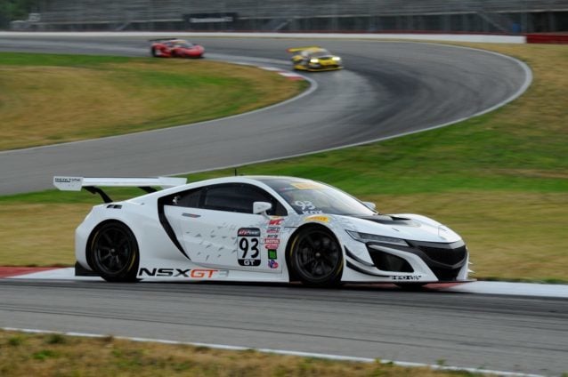 The Acura NSX GT3 will compete in both the WeatherTech SportsCar Championship and Pirelli World Challenge in 2017