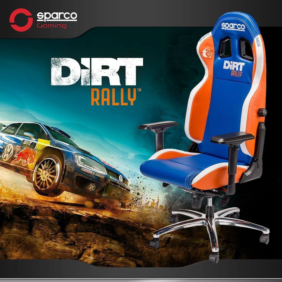 Dirt Rally Racing Seat, Sparco Racing Seat Gaming Chair