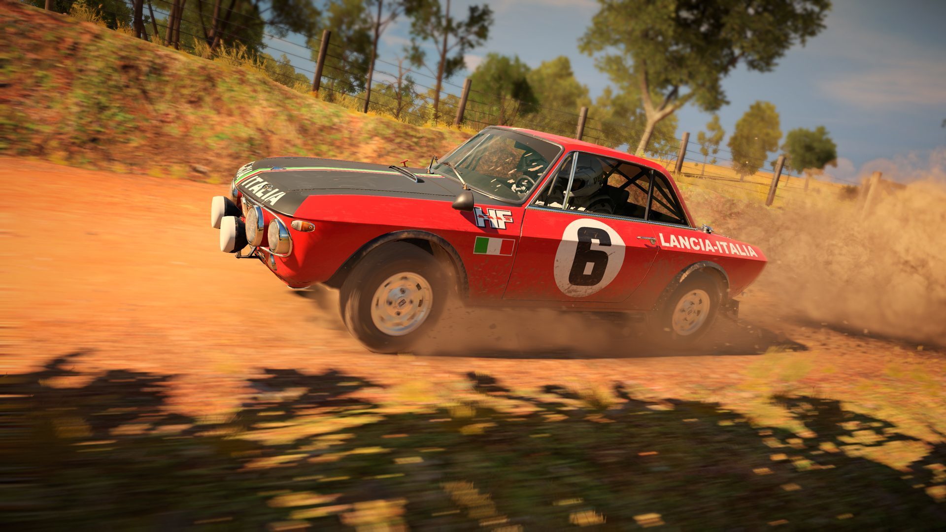Lancia Fulvia HF дирт ралли